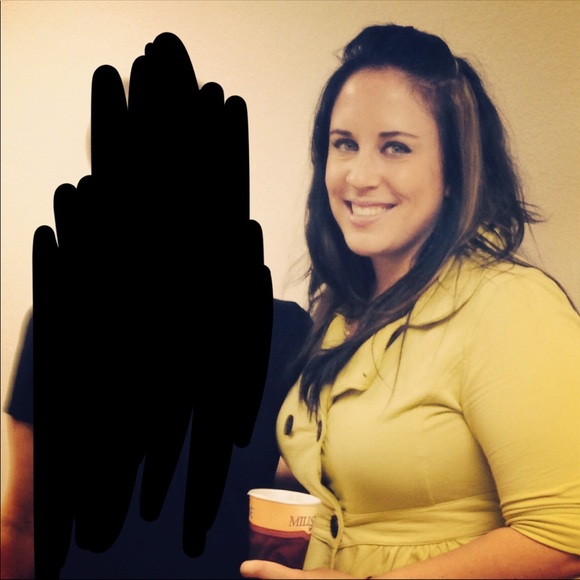 Merona Button Up Blazer -Medium - Picture 6 of 6